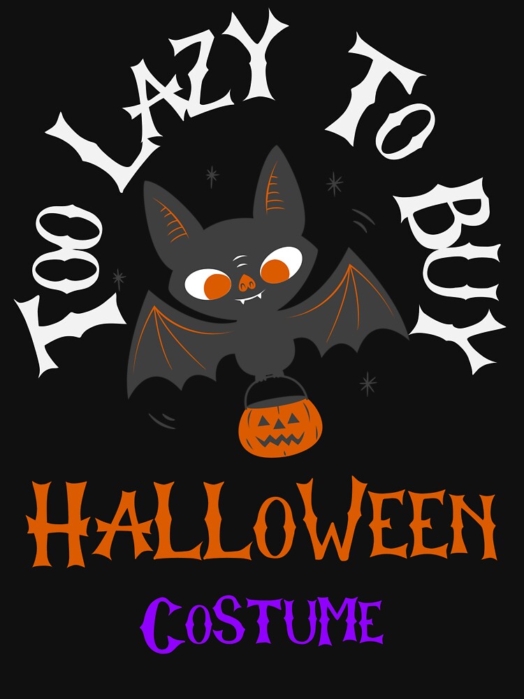 Too Lazy To Buy Halloween Costume bat by UnstoppableShpy