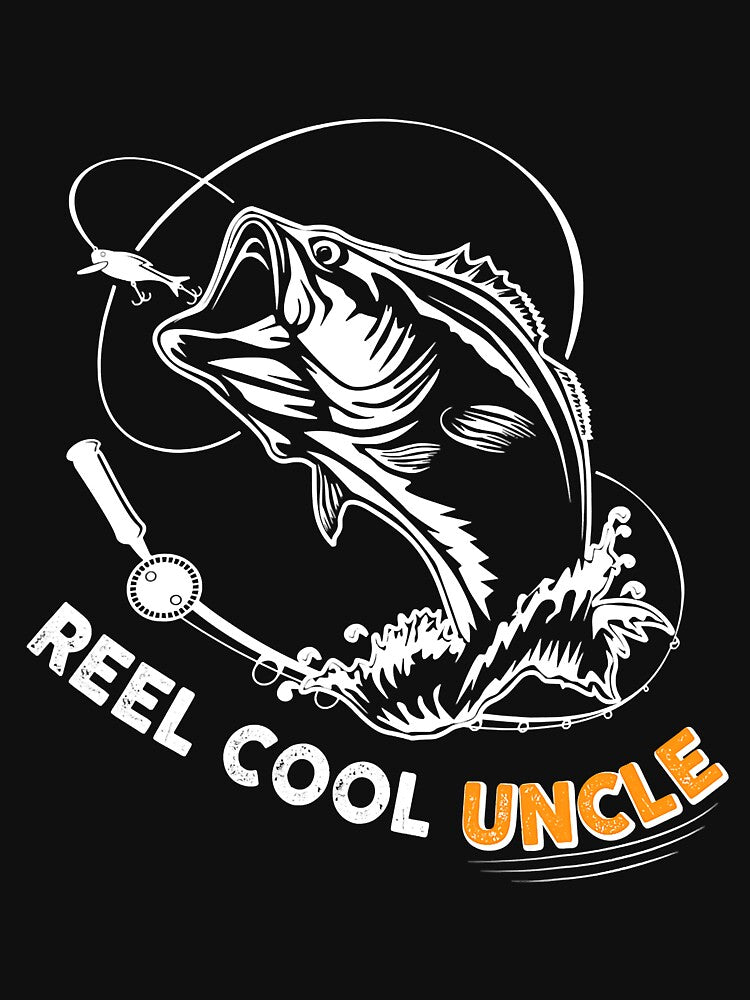 Reel Cool Uncle Cute Bass fish Father's day by ericrichard059
