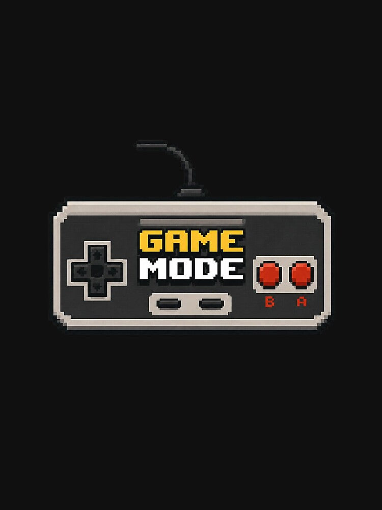 Game Mode Retro Controller Pixel Art by redblink store