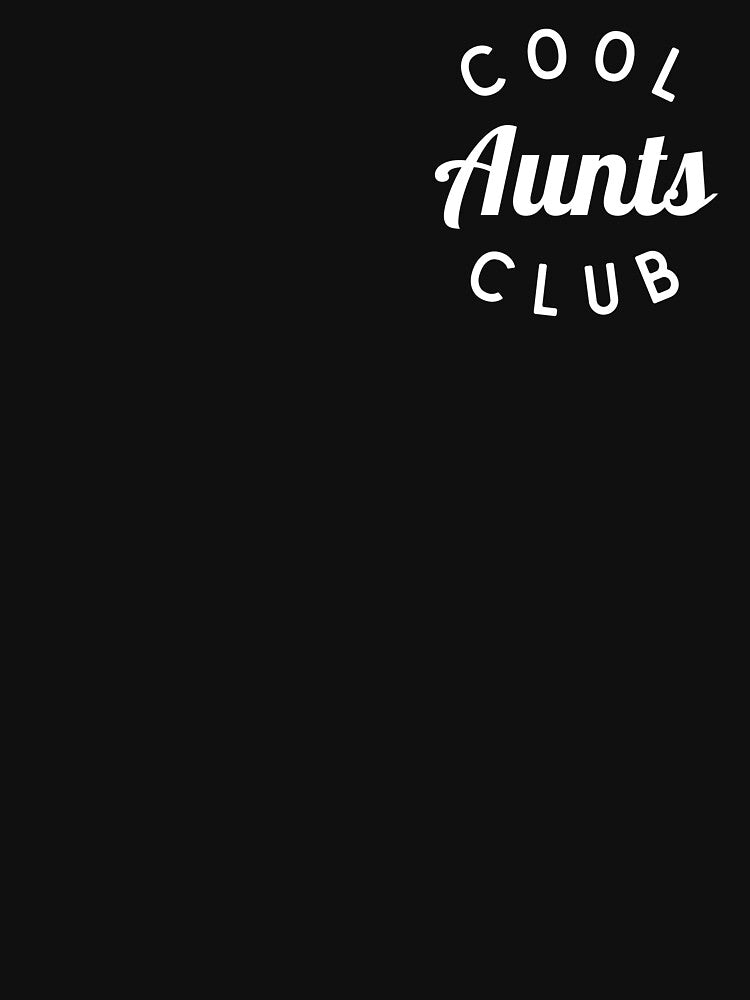 Cool Aunts Club Shirt, Funny Aunt Shirt by Sleepy Cat Design