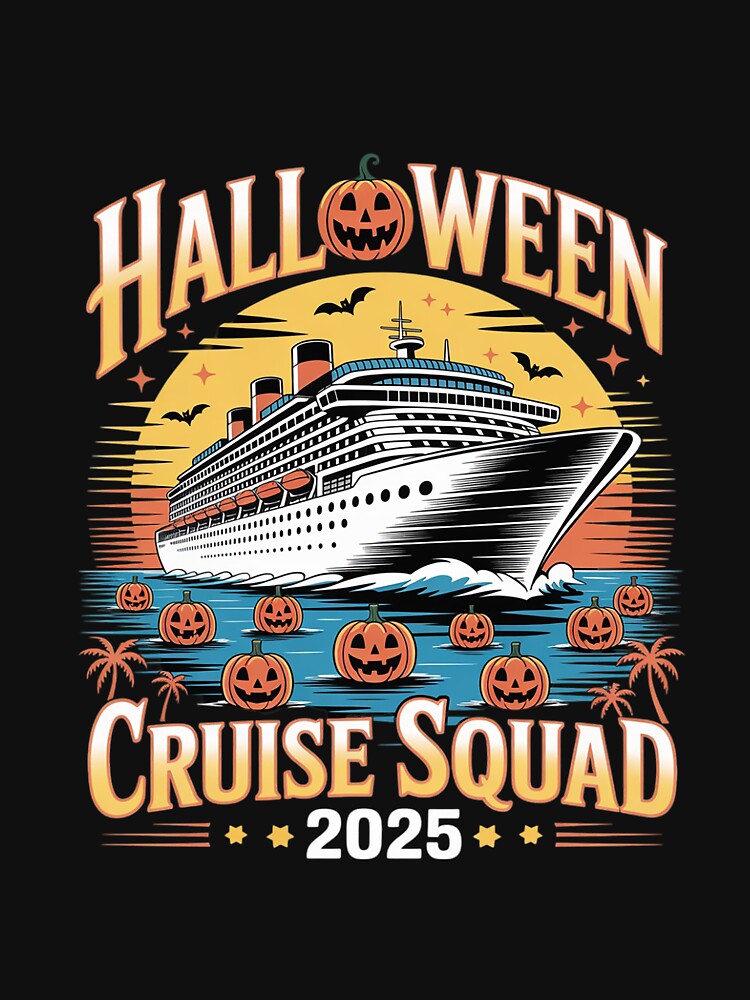 Halloween Cruise Squad 2025 Matching Family Cruising Season by dainegilbert
