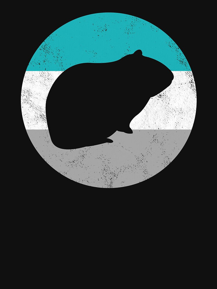 Guinea Pig Shirt - Retro Distressed by NomadLifeDesign