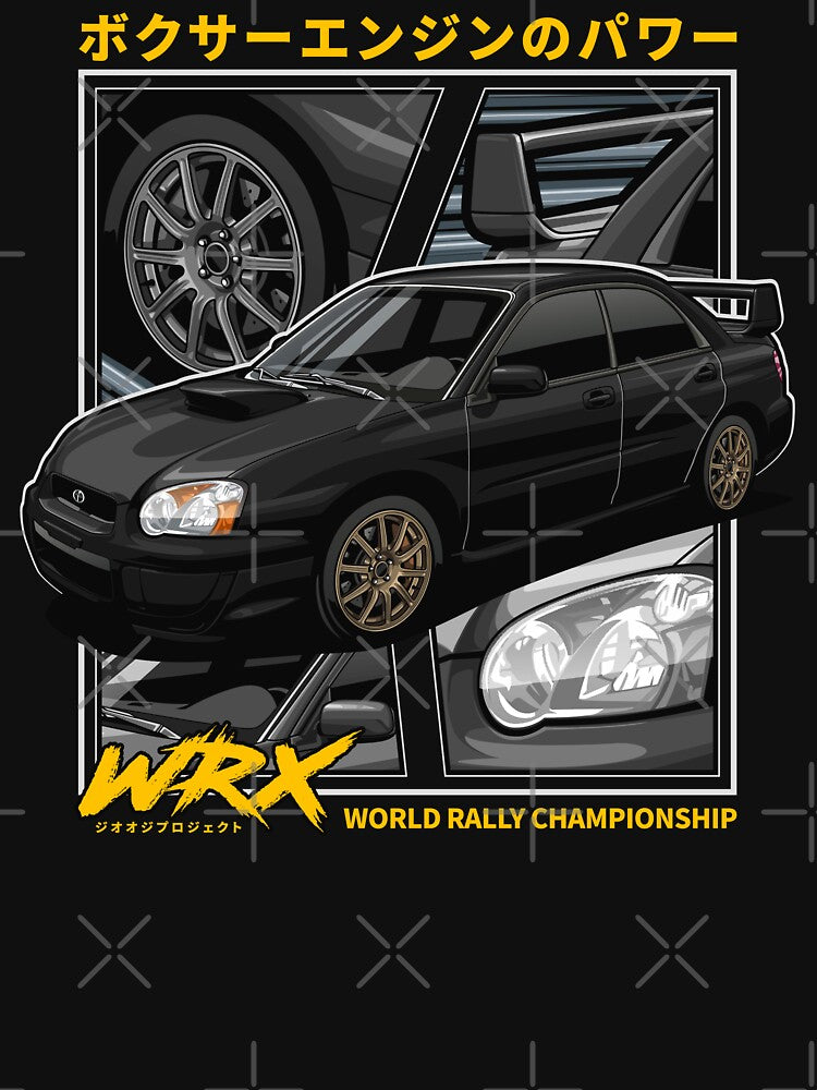 Subie Impreza WRX STi 2004 (Java Black Pearl) by JioojiProject