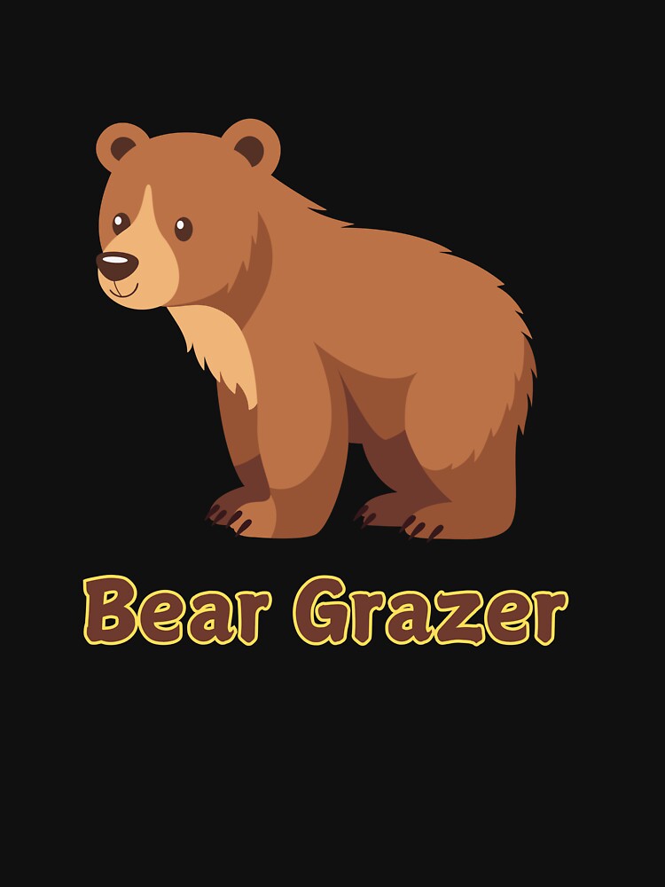 Bear Grazer: "Majestic Bear Grazer: Nature’s Forager" by CraftedShip1