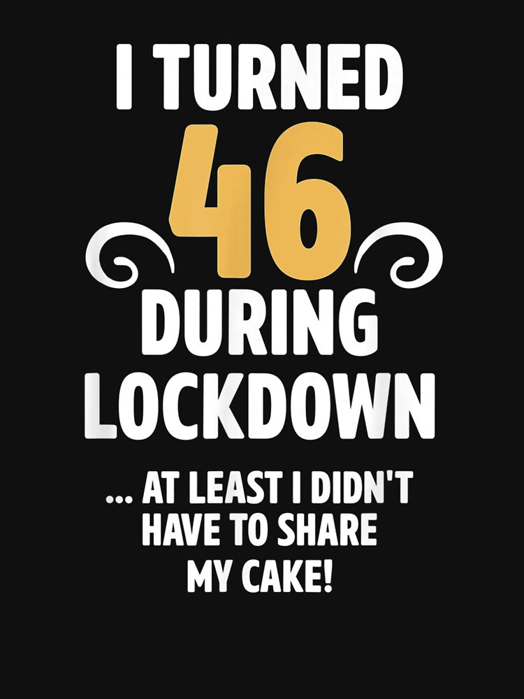 46 Year Old Men Women Lockdown Birthday Decorations by christinero2