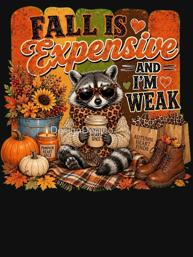 Fall Is Expensive, Funny Autumn, Pumpkin Spice Graphic by DesignDenDo ⭐⭐⭐⭐⭐