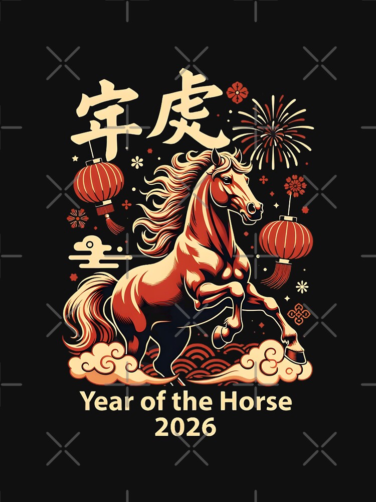 Lunar New Year 2026 Horse Aesthetic by GrumpySableye