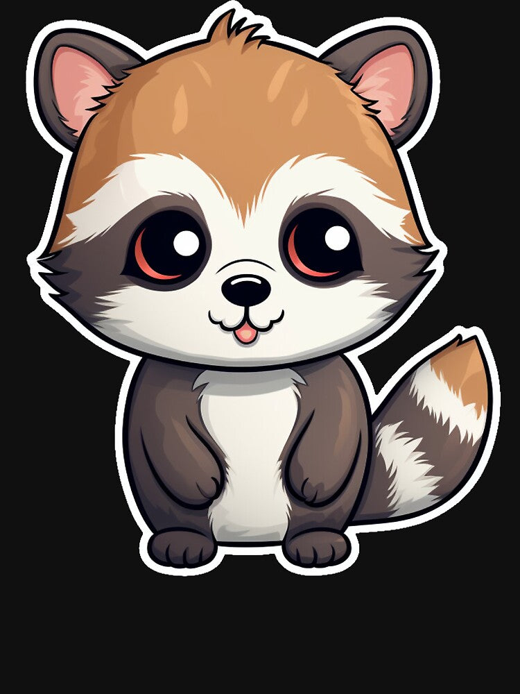 Adorable Raccoon - A Playful Spirit in Nature by SoulTints