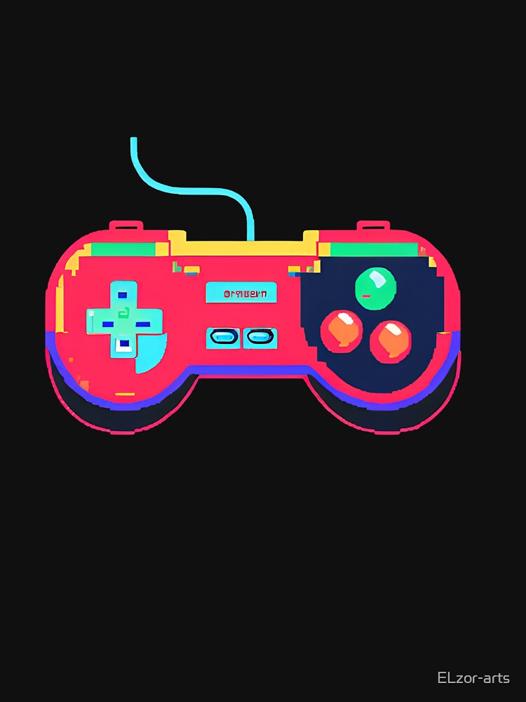 Gamer Life Pixel Art by ELzor Arts