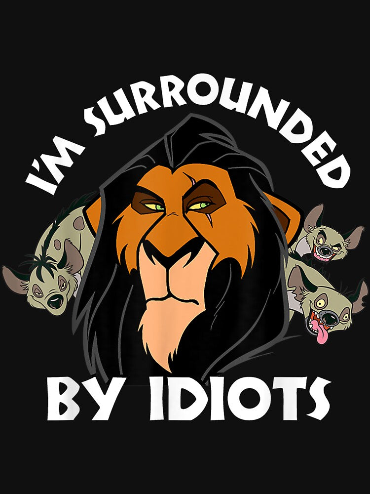 Lion King Scar Surrounded by Idiots by NguyenHan239