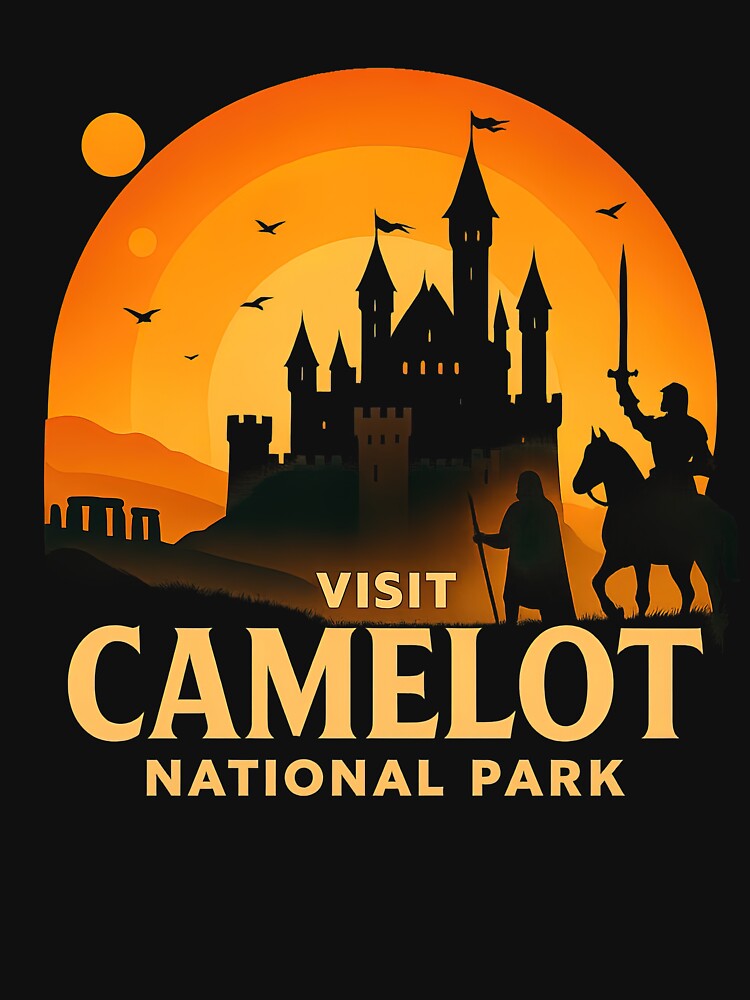 Visit Camelot National Park by Retr0Tshirts