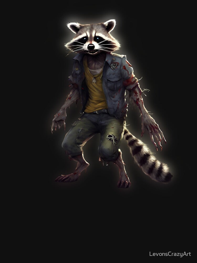 Trash Panda by LevonsCrazyArt