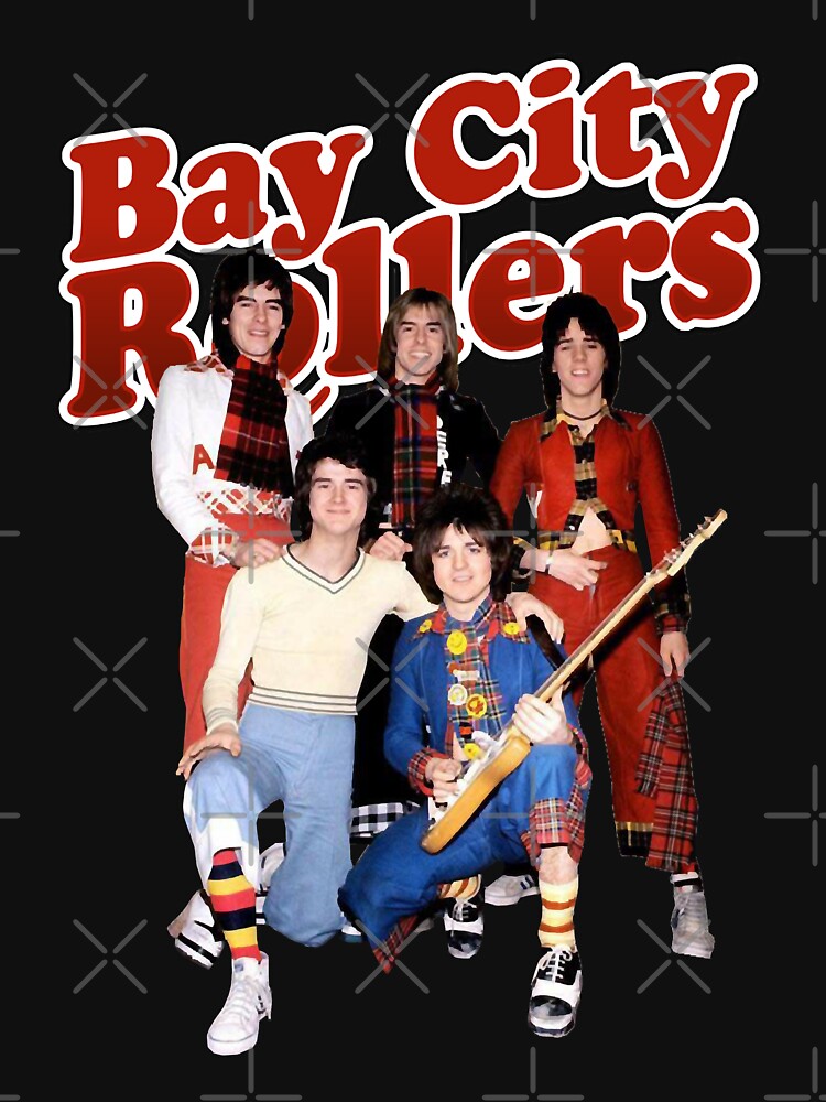 Vintage Photograp Band Bay City Rollers Music Rock  Cute Graphic Gifts by LimaVitriaDias