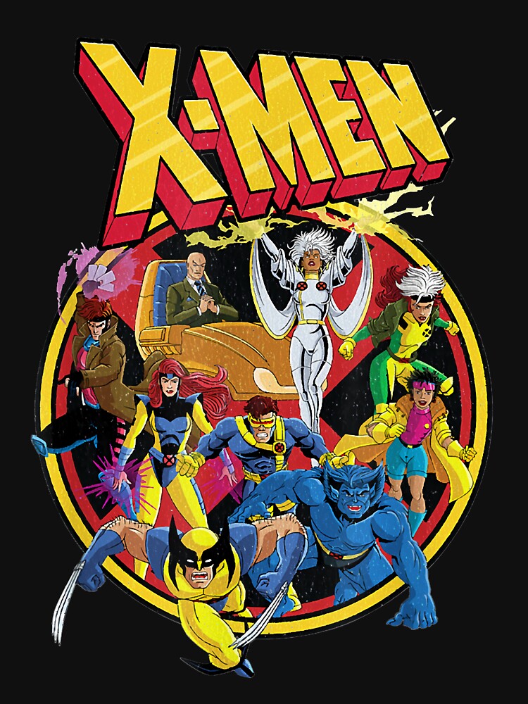 S Men Animated Series Retro 90s Essential by DashielLavert