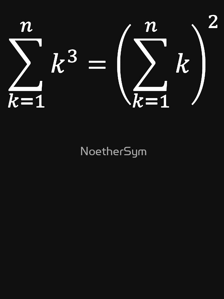 sum of cubes dark version by NoetherSym