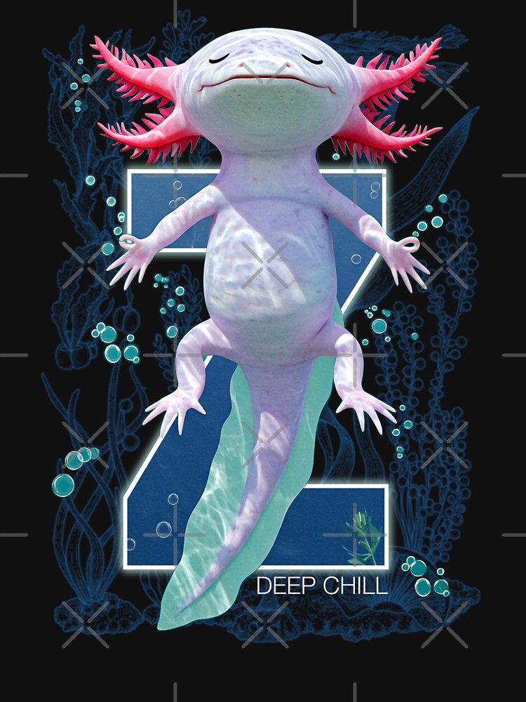 Deep Chill Axolotl by HexOne