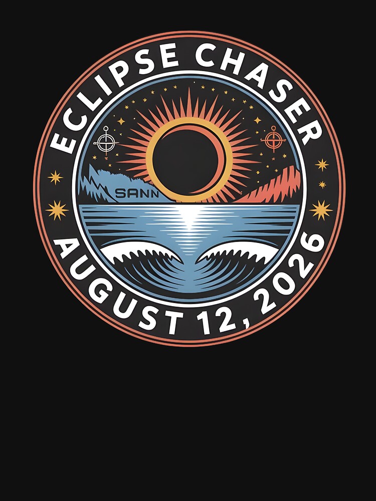 Total Eclipse 2026 Solar Eclipse Memorabilia for Astronomy Fans by Redgiant87x