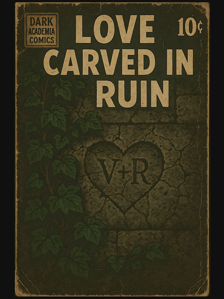 Gothic Dark Academia: Love Carved in Ruin by bapupa