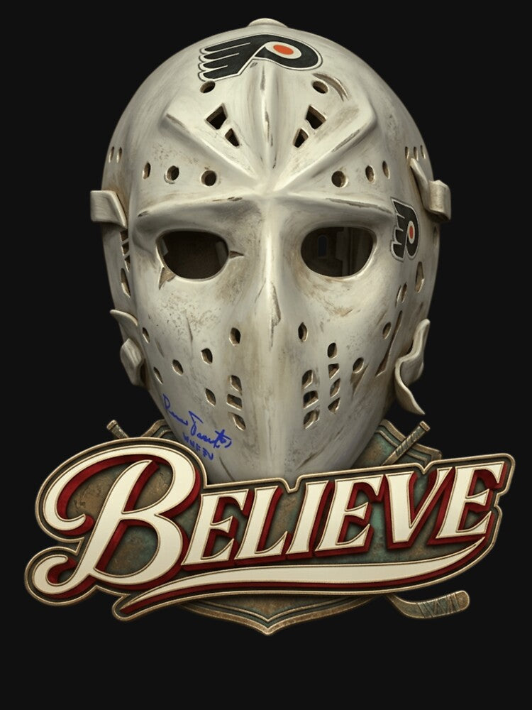 Believe Flyers Believe Vintage Mask by dianadouri