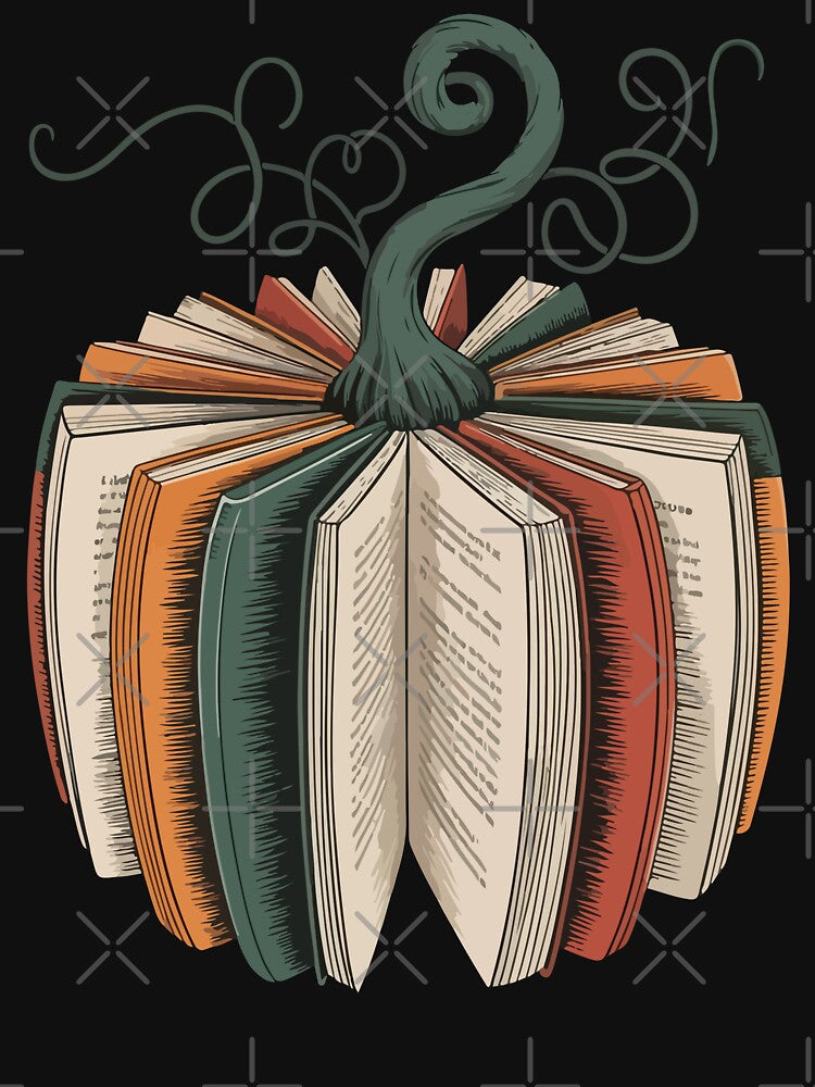 Spooky Pumpkin Book Design for Readers by YourArt7