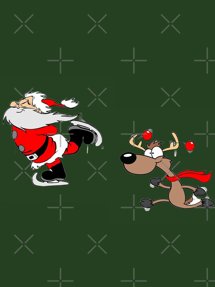 retro vintage pink santa claus by smilsusa