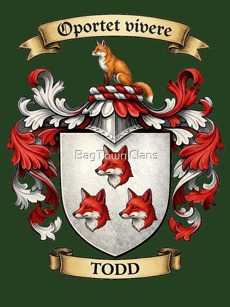 The Todd Family Coat of Arms by BagTown Clans