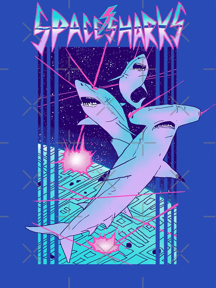 Space Sharks! by wytrab8