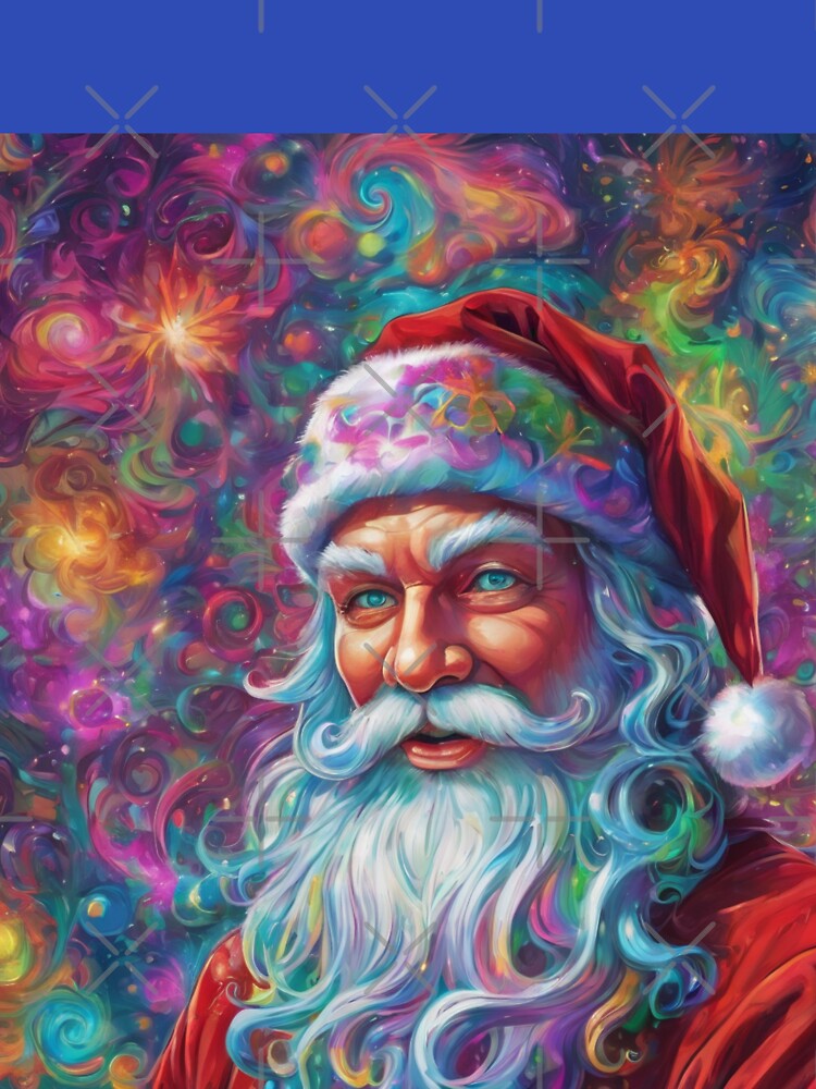 Santa Claus In Funny Christmas party Daddy Claus by BotunPeony