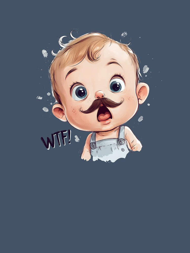 Funny Baby Reaction – Mustache Surprise by ArunDandiboina