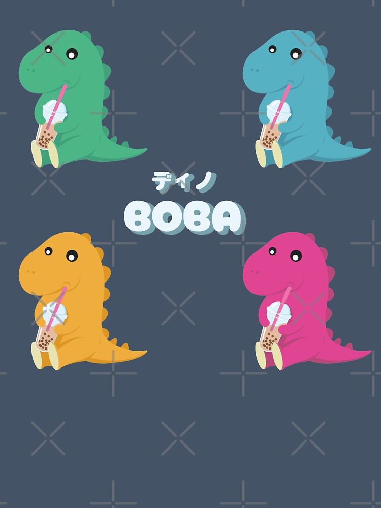 Kawaii Dino Boba Pack by Marzuqi Che Rose