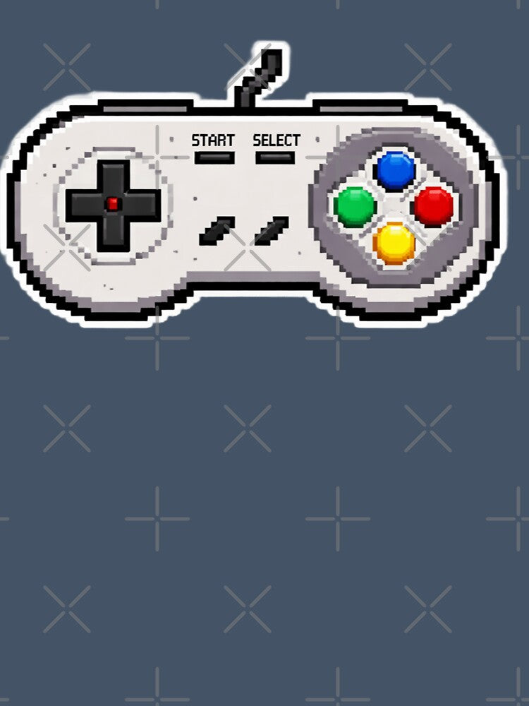 8-Bit Minimal Gamer Design by craftedd