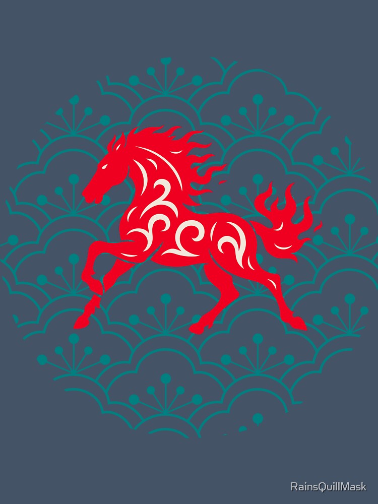 Year of the Fire Horse 2026 by RainsQuillMask
