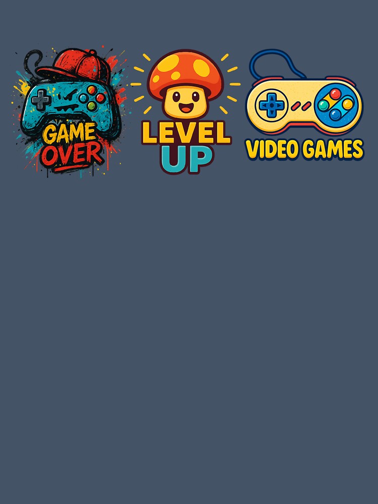 Gaming Level Up Retro by HT DU SAINT