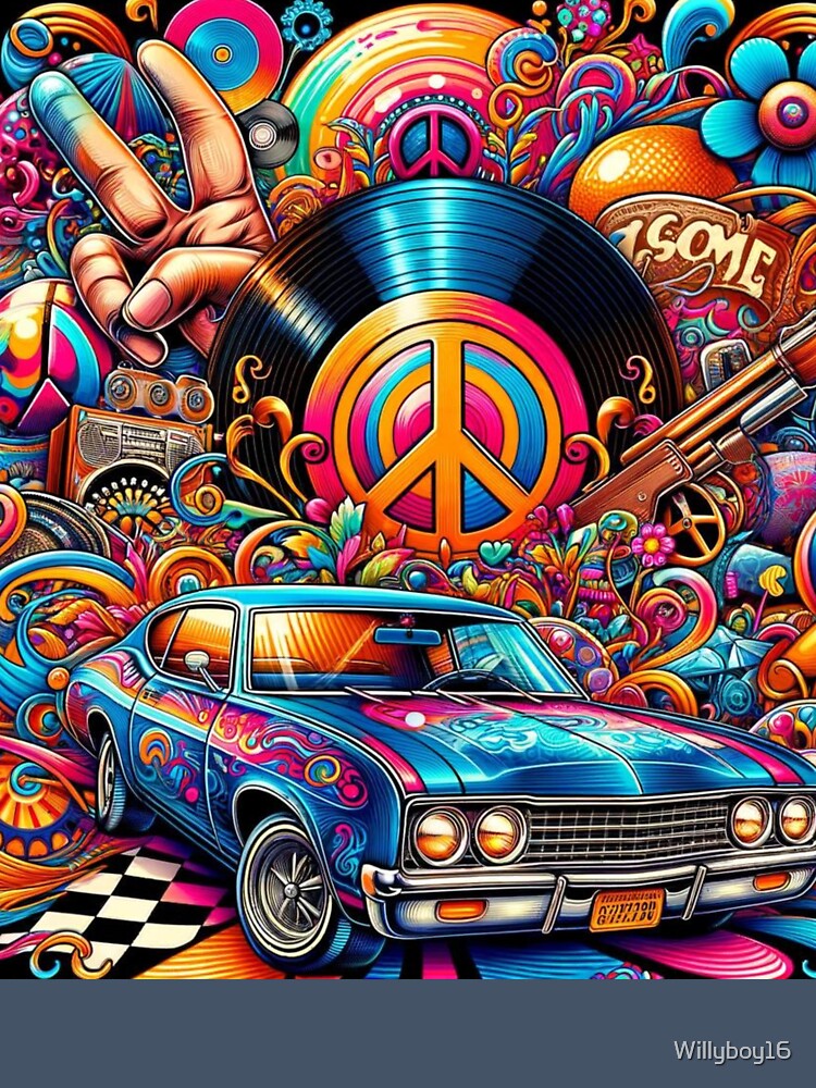 Retro Ride Peace & Power in the 70's by Willyboy16