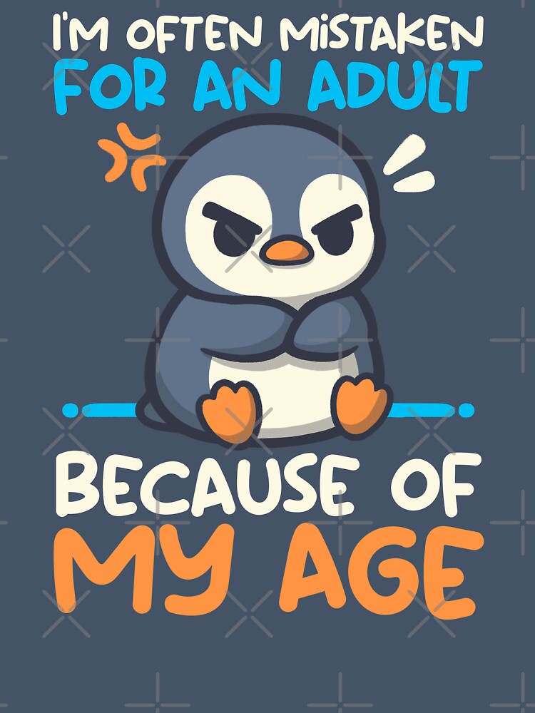 Penguin often mistaken for an adult because of my age by NemiMakeit