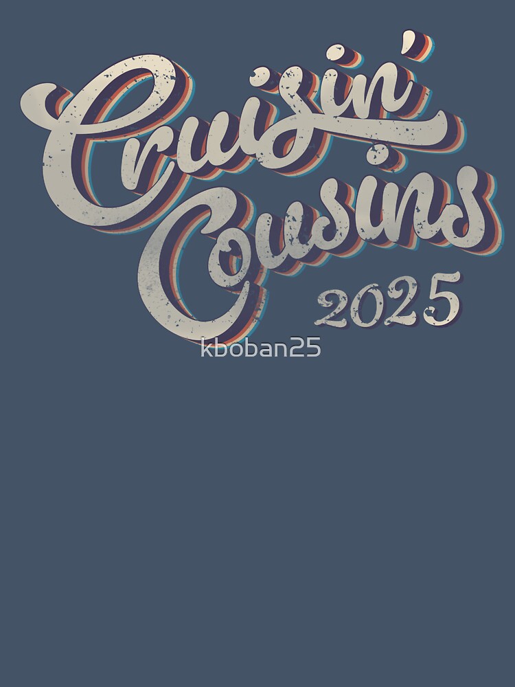 Cruisin Cousins 2025 Summer Vacation Matching Family Group T-Shirt Kids T-Shirt by kboban25
