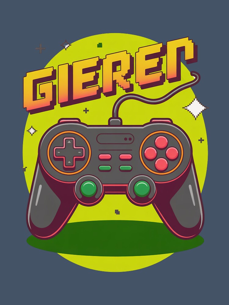 Retro Gamer Controller – Pixel Style by NeoCrea-Geek