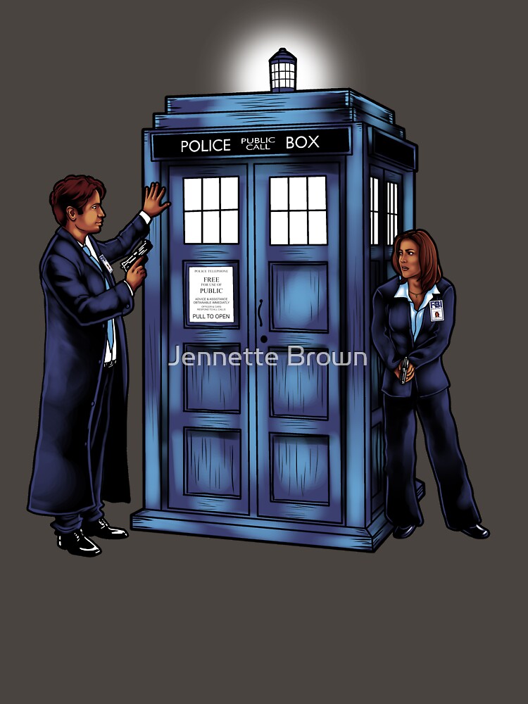 The Agents have the Phone Box by Jennette Brown
