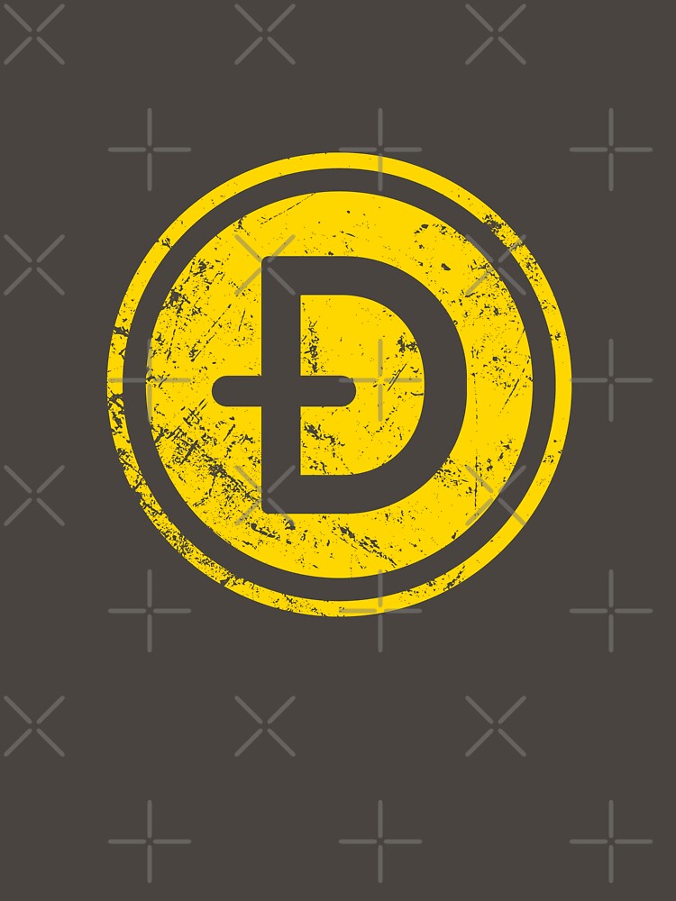 Dogecoin Logo Doge Crypto COIN HODL To The Moon by 74ninetees