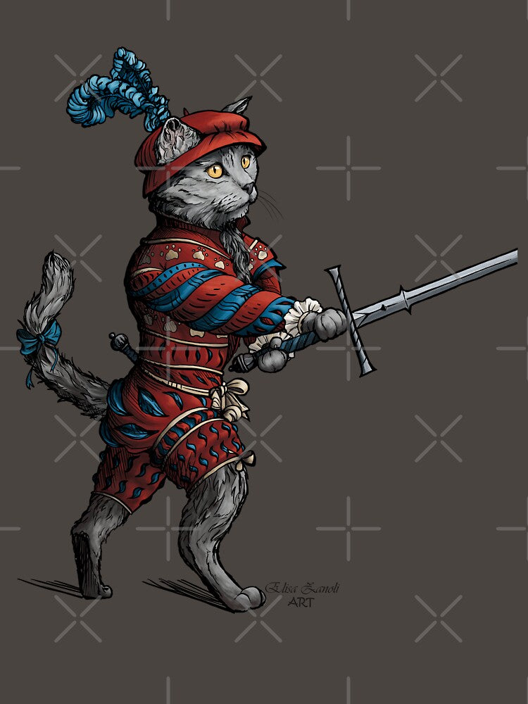 Hemanimals - Maowrozzo - Gray by ElisaZanoliArt