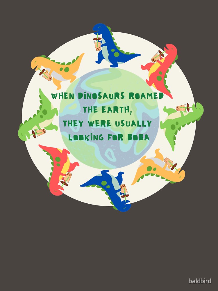 Dinos Roamed for Boba by baldbird