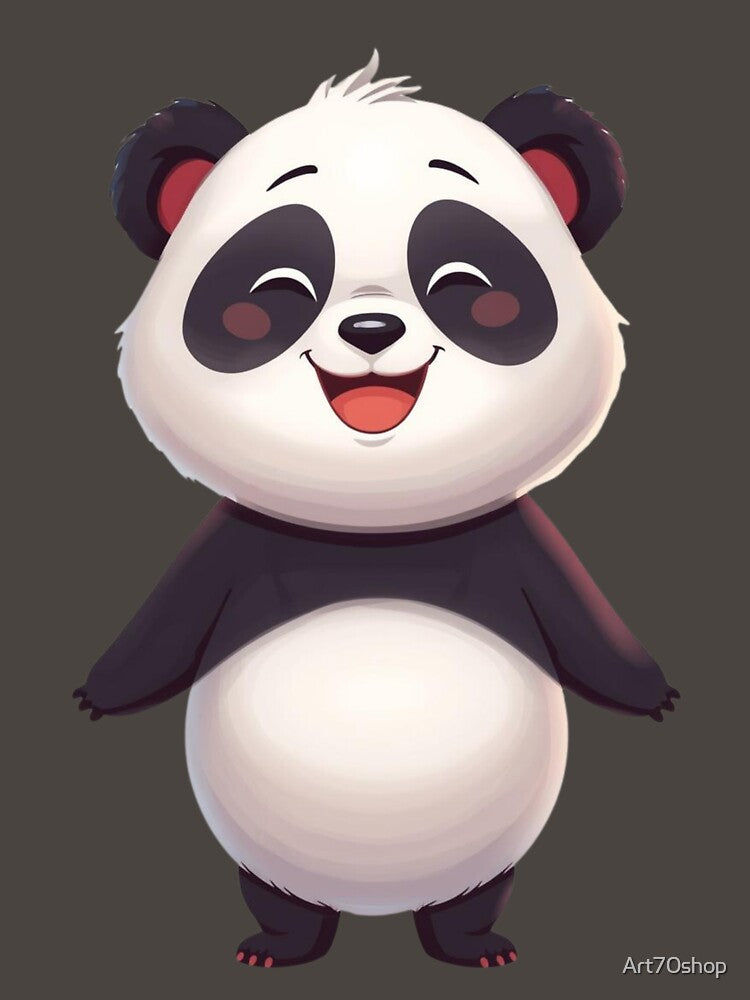 Happy Panda by Art70shop