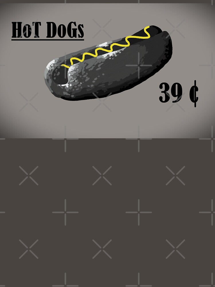 Retro Hot Dog T by HollowTree11