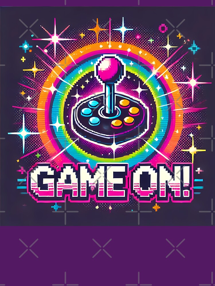 Game On - Retro Joystick Adventure by Psychacharm