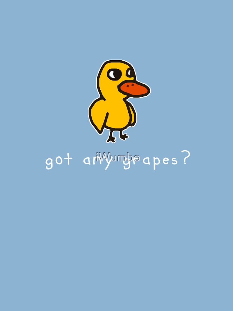 got any grapes? (alt. for dark colored materials) by iWumbo