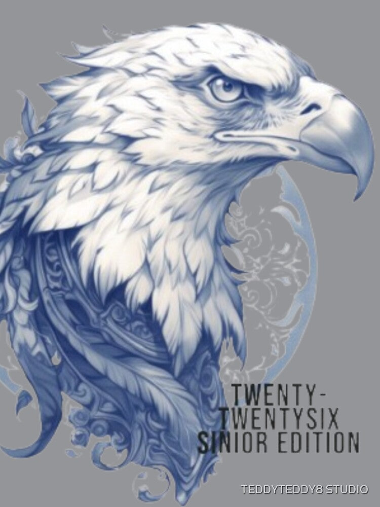 PREMIUM WATERCOLOR EAGLE CLASS OF 2026 by TEDDYTEDDY8 STUDIO