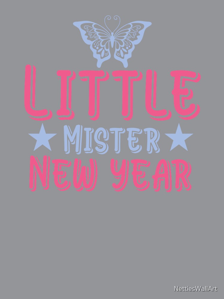 Little Mister New Year by NettiesWallArt
