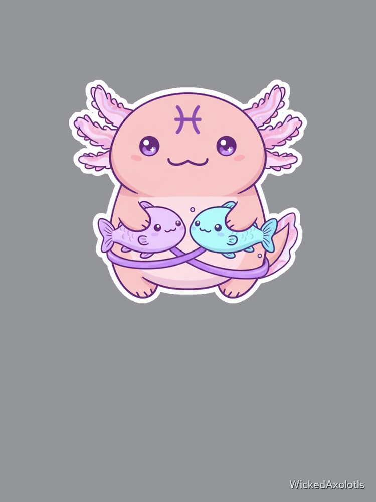 Pisces Axolotl by WickedAxolotls