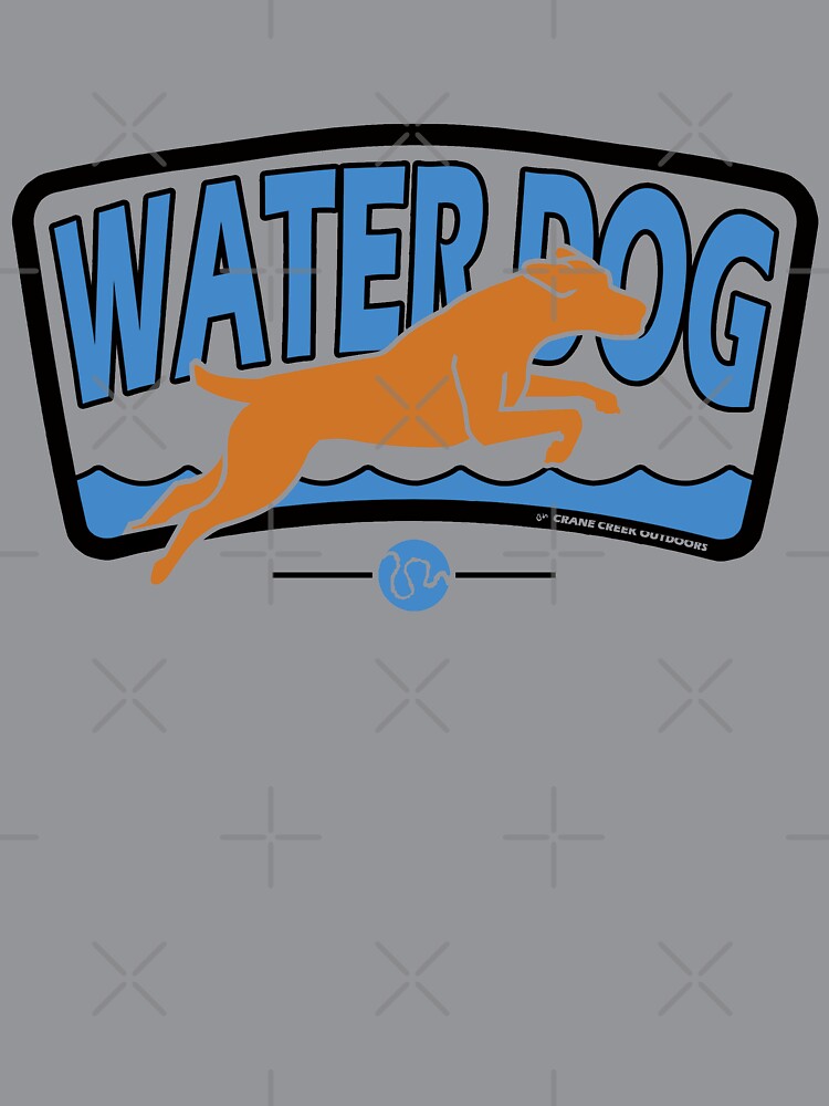 Vizsla, Water Dog with Black Border by CraneCreek