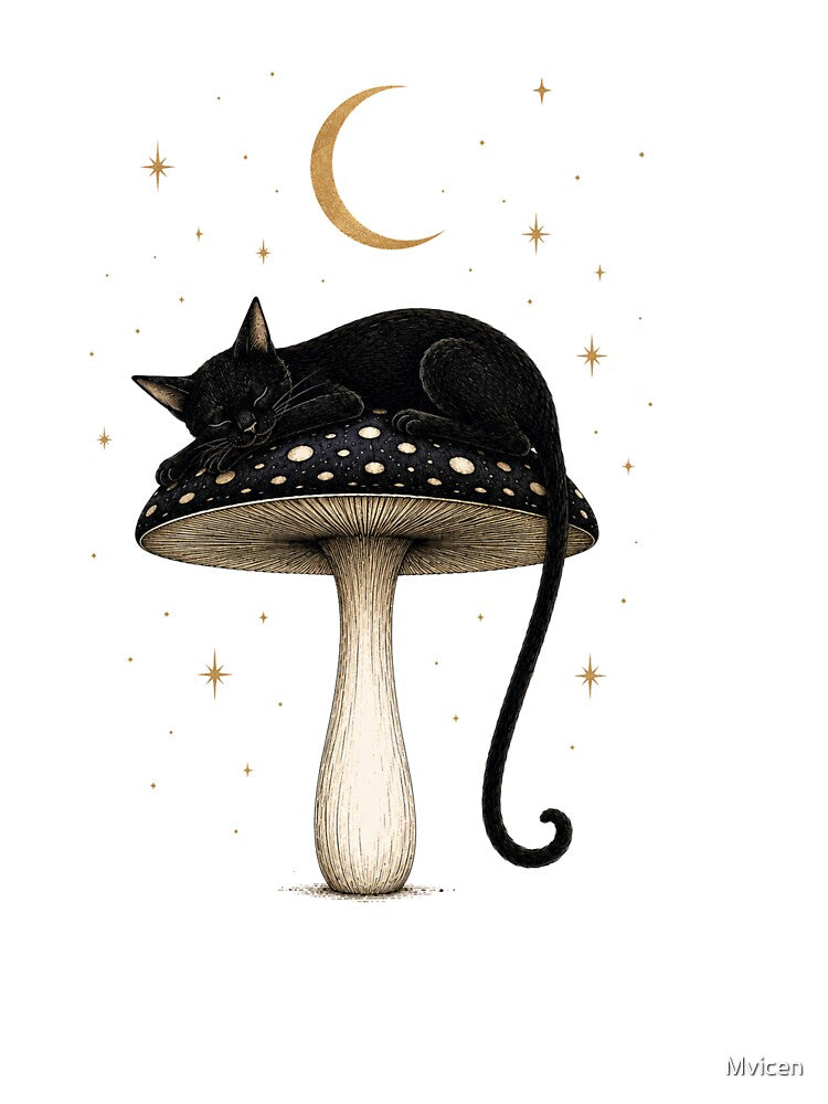 Black Cat cool stickers by Mvicen